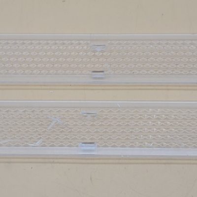 Genuine Refrigerator LG Light Cover Set Part#MBN623476