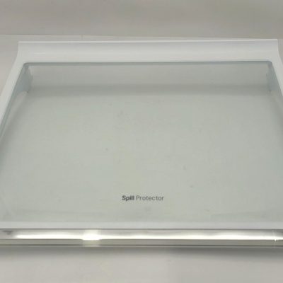 Genuine Refrigerator LG Spill Protector Glass Shelf Part#MHL624914 .