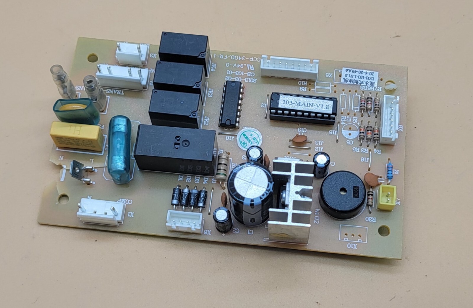 Genuine-Mini-Fridge-Danby-Control-Board-PartGB-103-01-CCP-3400FR-1-405992179323 Genuine Mini Fridge Danby Control Board PartGB 103 01 CCP 3400FR 1 405992179323