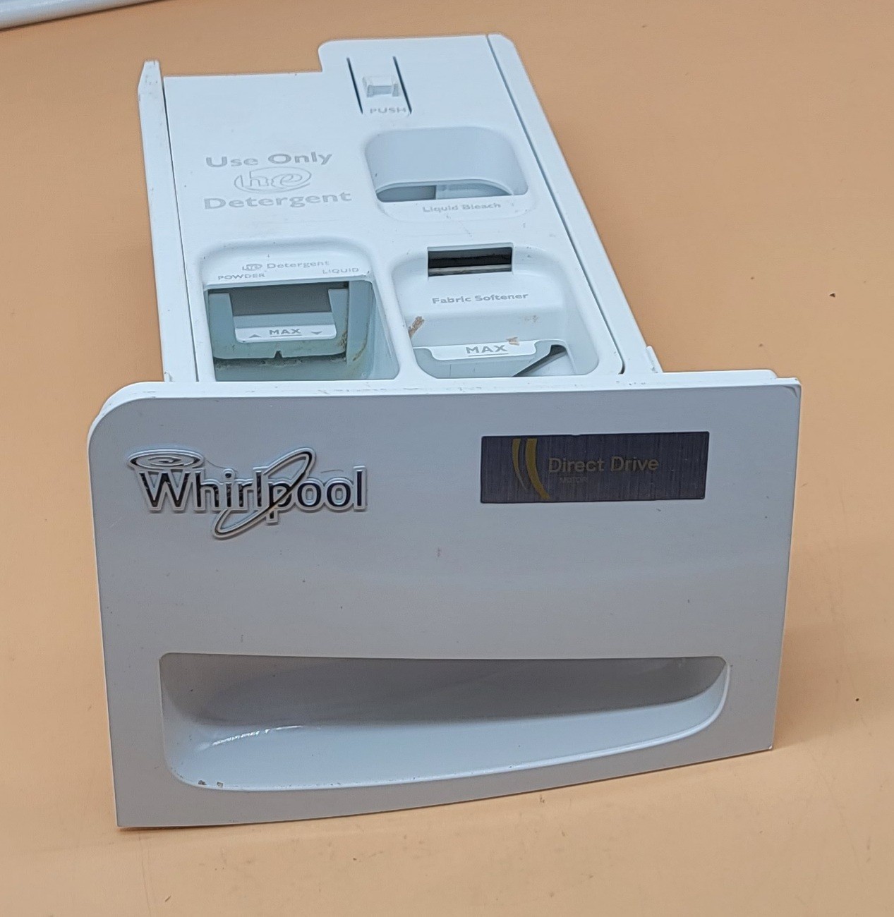 Genuine-Washer-Whirlpool-Detergent-Dispenser-PartW10365886-406066631373 Genuine Washer Whirlpool Detergent Dispenser PartW10365886 406066631373