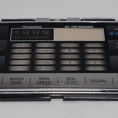 Genuine Washer LG Display Cover