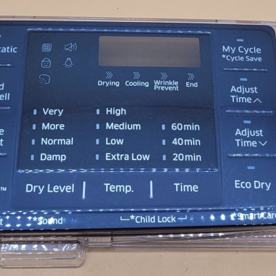 Genuine Dryer Samsung Control Board Part#DC93-00376D