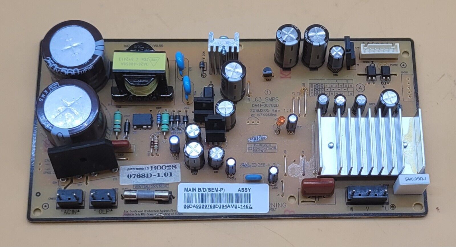 Genuine-Refrigerator-Samsung-Inverter-Control-Board-PartDA92-00768D-405664487548 Genuine Refrigerator Samsung Inverter Control Board PartDA92 00768D 405664487548